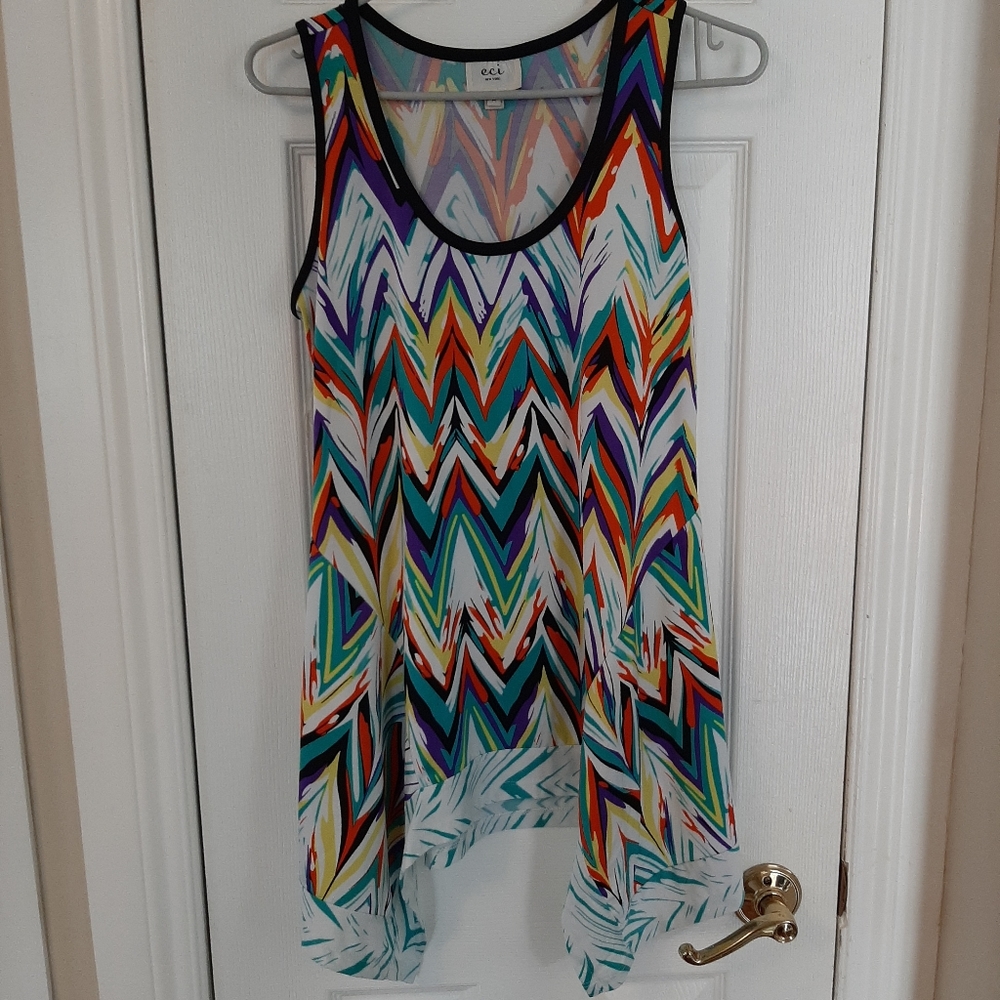 Long flowy tank top